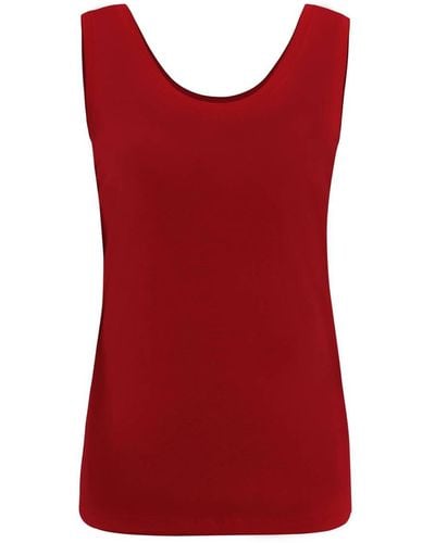 Dolcezza Basic Tank Top - Red