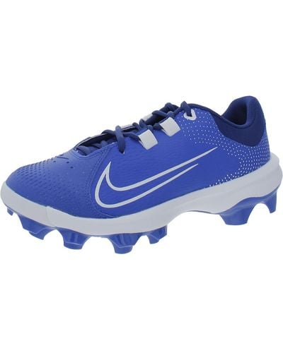 Nike Hyperdiamond 4 Pro Softball Cleats Baseball Shoes - Blue