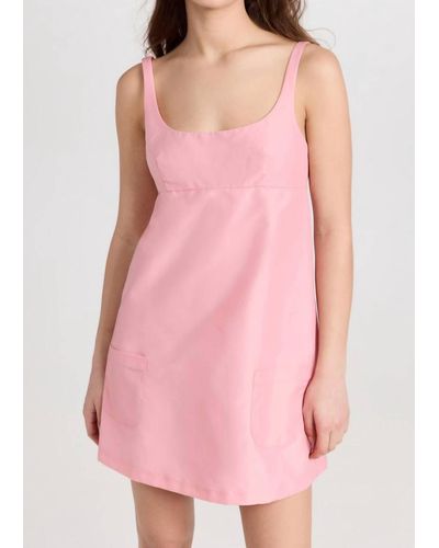 Amanda Uprichard Grady Dress - Pink