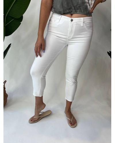 AG Jeans Prima Crop - Gray