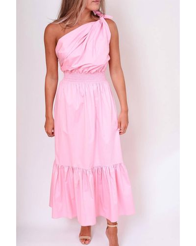 Monica Nera Demi Maxi Dress - Pink