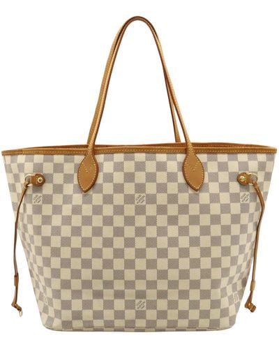 louis vuitton gray and white checked purse same color shoes