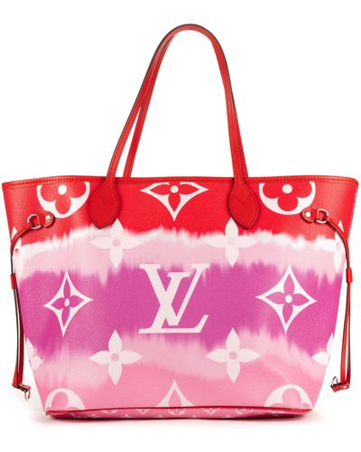 Louis Vuitton Ltd. Ed. Neverfull Escale Mm - Pink