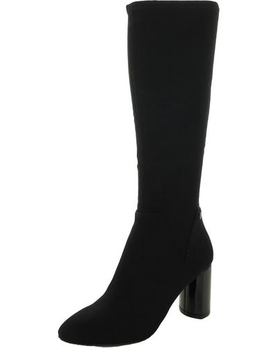 NYDJ Tivi Dressy Pull On Knee-high Boots - Black