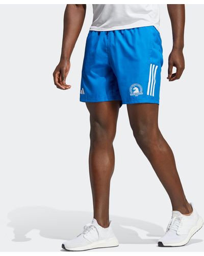 adidas Boston Marathon 2023 Running Shorts - Blue