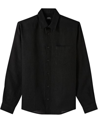 A.P.C. Cassel Shirt - Black