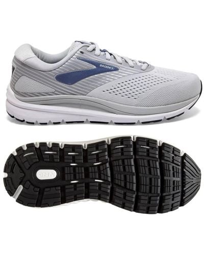 Brooks Addiction 14 Running Shoes - 2e/extra Wide Width - Gray