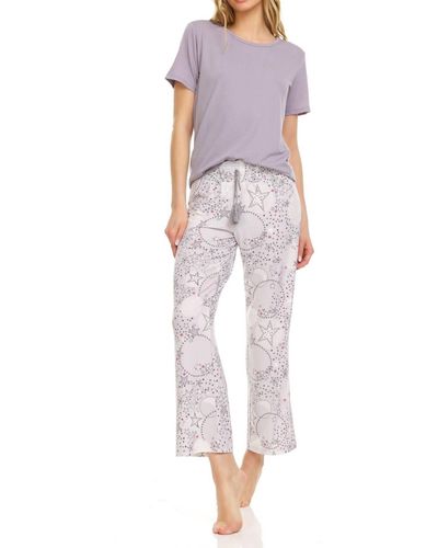 Flora Nikrooz Deandra Pajama Set - Gray