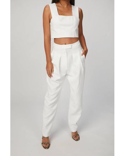 In the mood for love Blane Pant - White