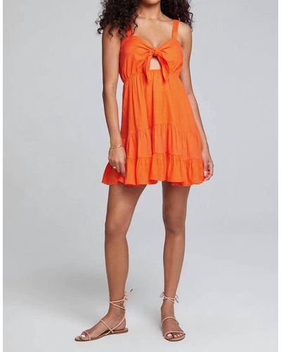 Saltwater Luxe Ever Mini Dress - Orange
