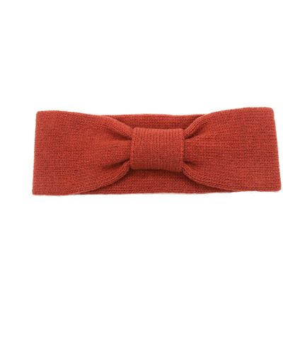 Portolano Cashmere Headband - Red
