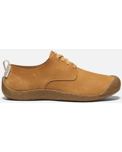 Keen 's Mosey Derby Leather Sneaker - Brown
