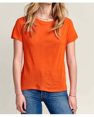 Bellerose Gennyt-shirt - Orange