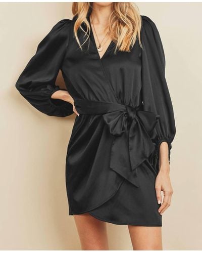 Dress Forum Wrap Dress - Black