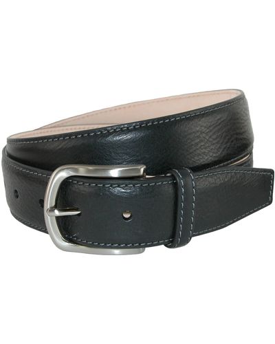 CrookhornDavis Brescia Boxcalf Casual Belt - Black