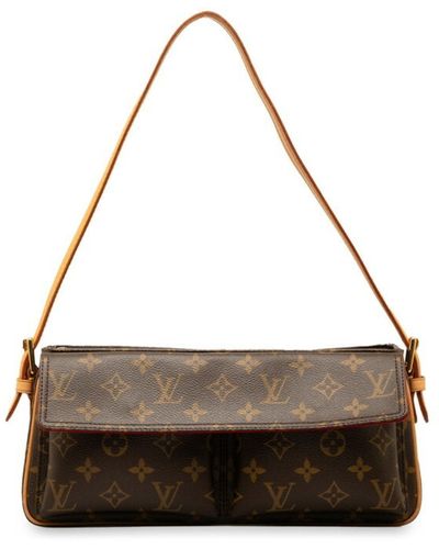 Louis Vuitton Viva Cité Canvas Shoulder Bag (pre-owned) - Brown