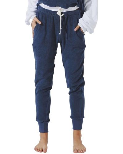 Electric and Rose Hart Terry jogger - Blue