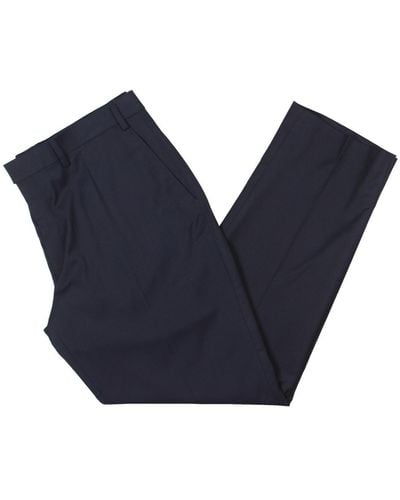 Lauren by Ralph Lauren Edgewood Total Comfort Suit Separate Dress Pants - Blue