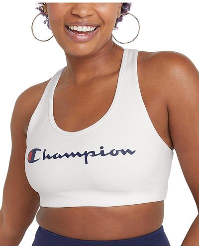 Champion Gym Fitness Sports Bra - White