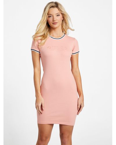 Guess Factory Eco Teddy Dress - Multicolor