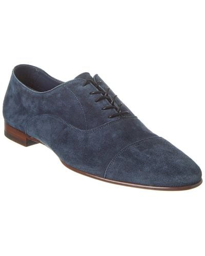 Isaia Suede Loafer - Blue