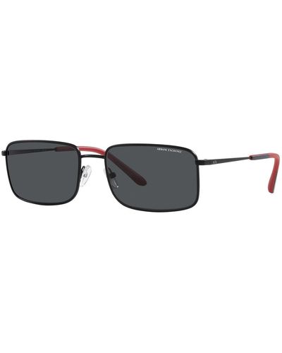 Armani Exchange 58mm Matte Sunglasses - Black
