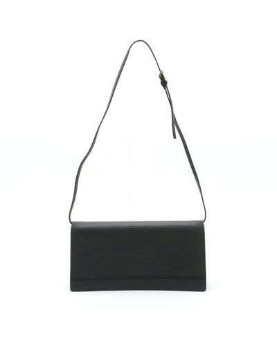 Louis Vuitton Honfleur Leather Shoulder Bag (pre-owned) - Black