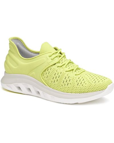 Johnston & Murphy Activate Fitness Workout Casual And Fashion Sneakers - Yellow