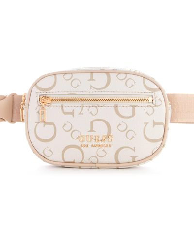 Guess Factory Luella G Logo Fanny Pack - White