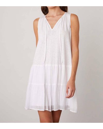 Velvet By Graham & Spencer Diem Mini Dress - White