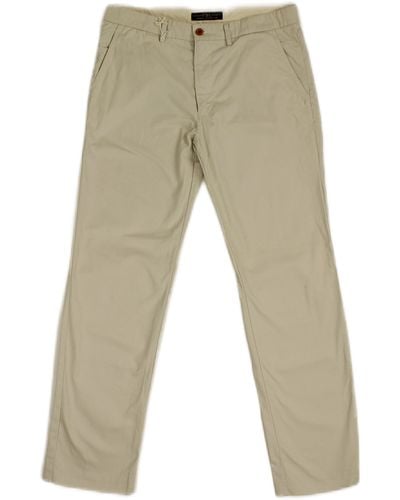 Freemans Sporting Club Cotton Pants - Natural