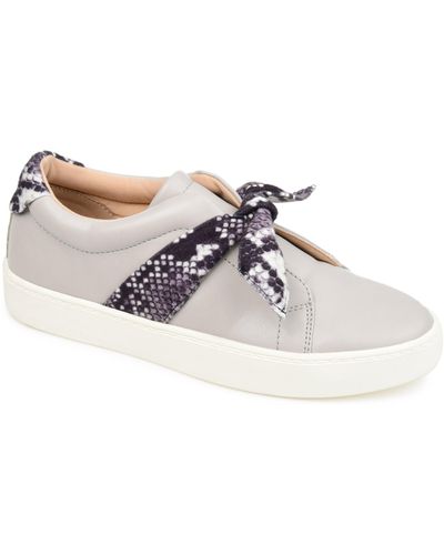 Journee Collection Collection Tru Comfort Foam Abrina Sneakers - Gray