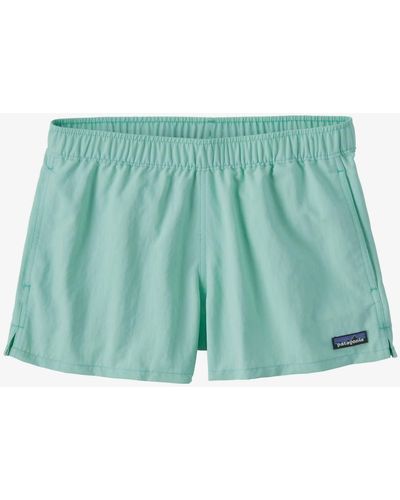 Patagonia W Barely Baggies Shorts In Early Teal - Green