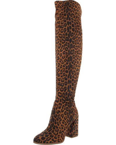 Jessica Simpson Brixten Faux Suede Tall Over-the-knee Boots - Brown