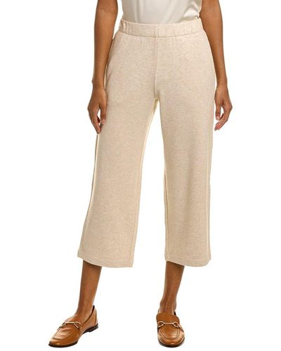 Vince Cropped Lounge Pant - Natural