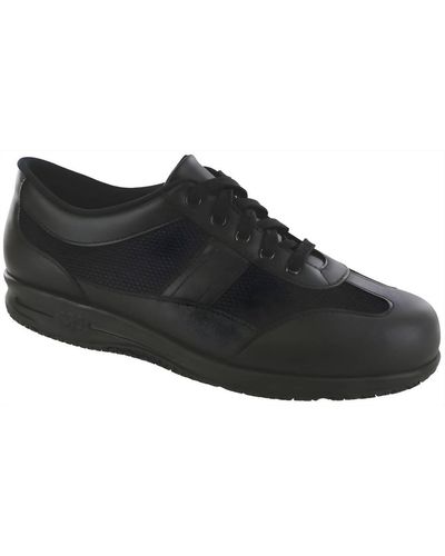 SAS Ft Mesh Sneaker - Medium Width - Black