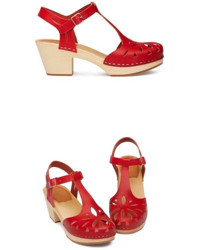 Red Swedish Hasbeens Shoes for Women | Lyst
