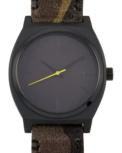 Nixon Time Teller Stainless Steel Watch A045 3054 - Black