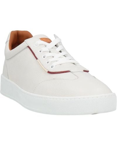 Bally Baxley 6230470 Leather Sneakers - White
