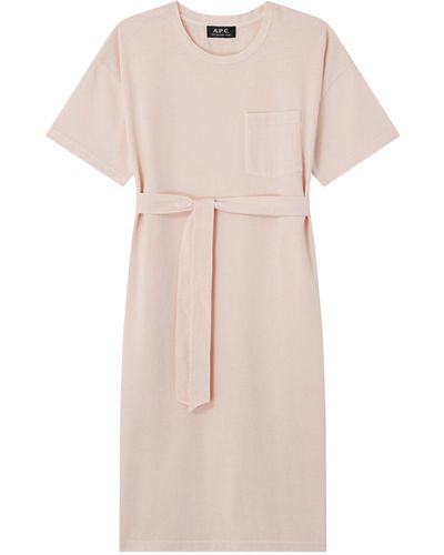 A.P.C. Lucy Dress - Pink