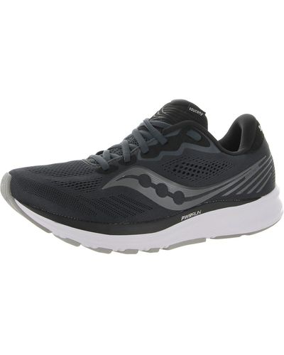 Saucony Ride 14 Gym Fitness Running Shoes - Gray