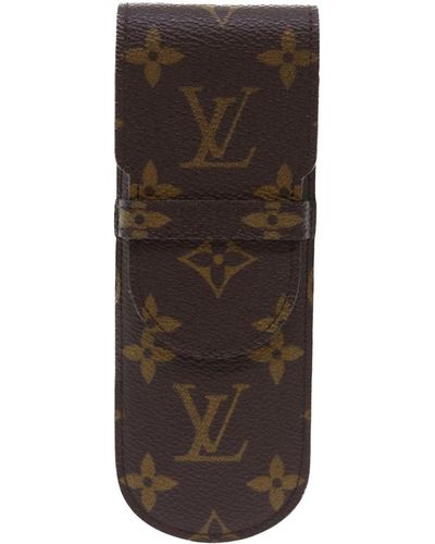 Louis Vuitton Etui À Lunettes Canvas Wallet (pre-owned) - Brown