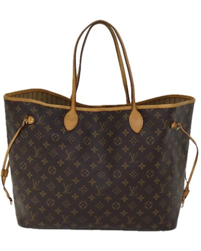 Louis Vuitton Neverfull Gm Canvas Tote Bag (pre-owned) - Black