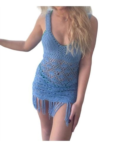 Surf Gypsy Mermaid Dress - Blue