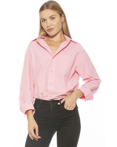 Alexia Admor Amber Shirt - Pink