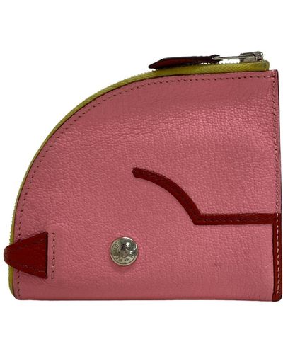 Hermès Paddock Leather Wallet (pre-owned) - Red