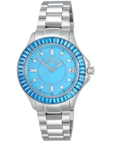 Oniss Crown Blue Dial Watch