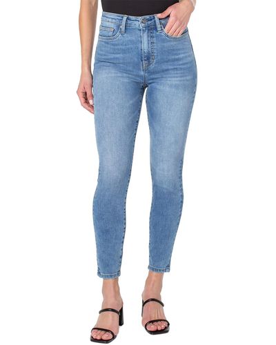 Earnest Sewn Denim Medium Wash Skinny Jeans - Blue