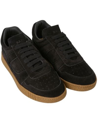 Bally Weky 6303320 Suede Sneakers - Black