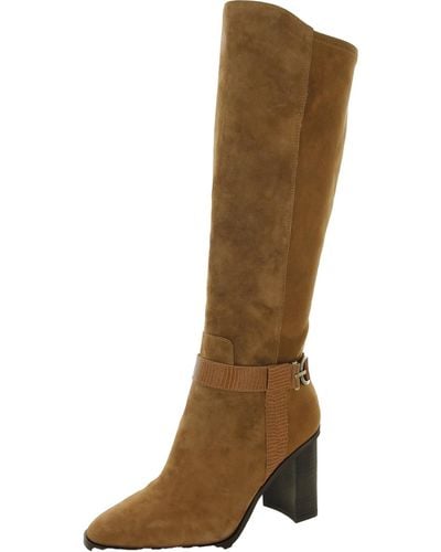 Donald J Pliner Laceless Tall Knee-high Boots - Brown